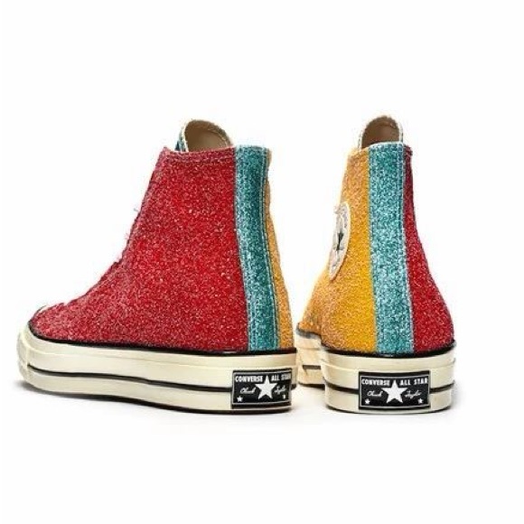 JW Anderson Glitter✨ Converse Sneakers - Picture 4 of 9
